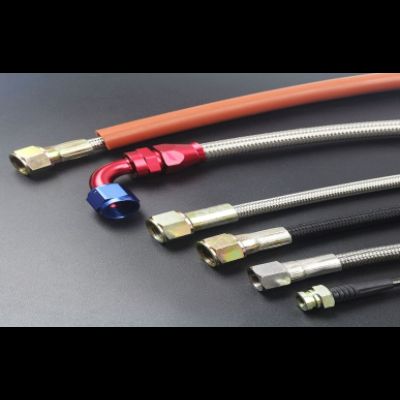 Steel Braided Hydraulic Brake Assembly